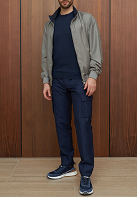 Брюки с накладными карманами CORNELIANI
