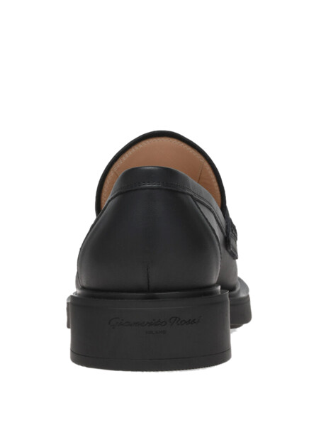 Лоферы GIANVITO ROSSI  - Кожа - цвет черный