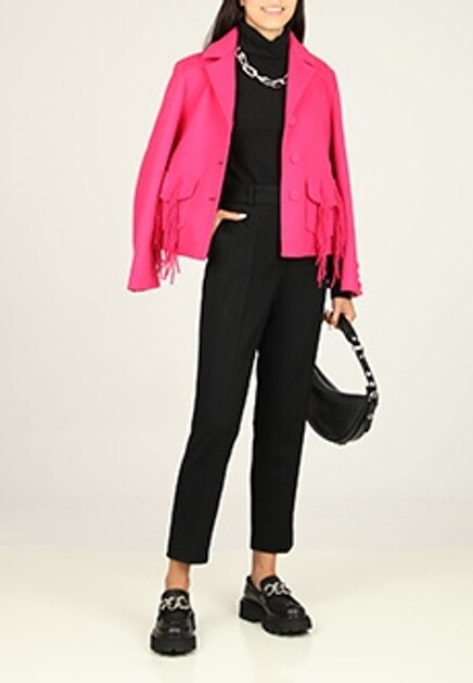 Брюки из смеси шерсти и кашемира  ERMANNO SCERVINO
