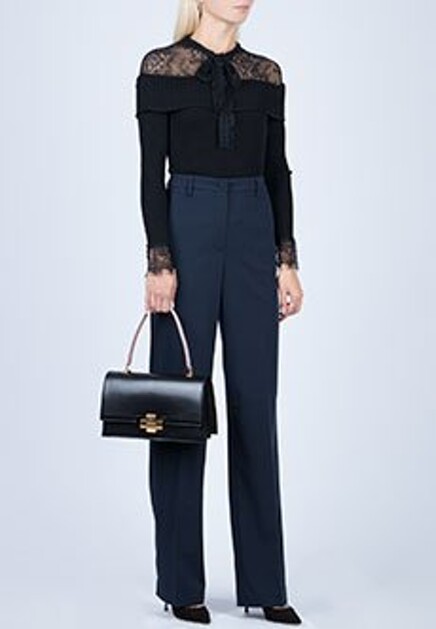 Черный джемпер BLUMARINE
