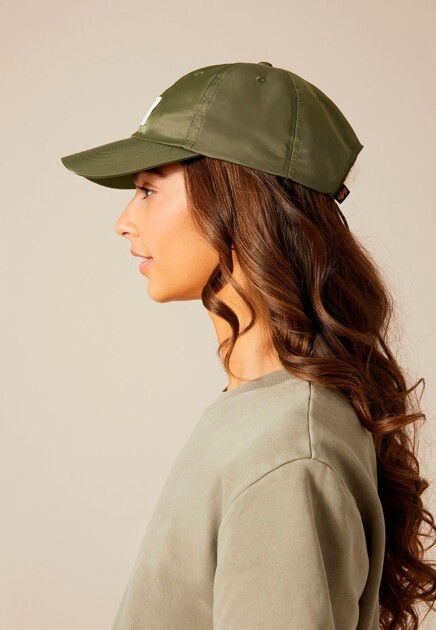 Бейсболка ALPHA INDUSTRIES  - Полиамид - цвет зеленый