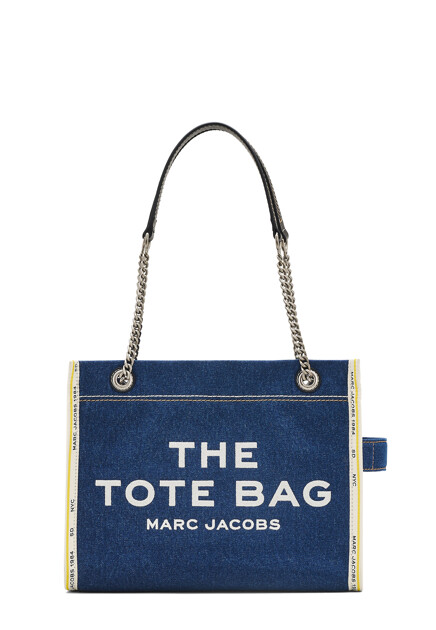 Сумка-тоут The Denim Chain Medium Tote Bag MARC JACOBS