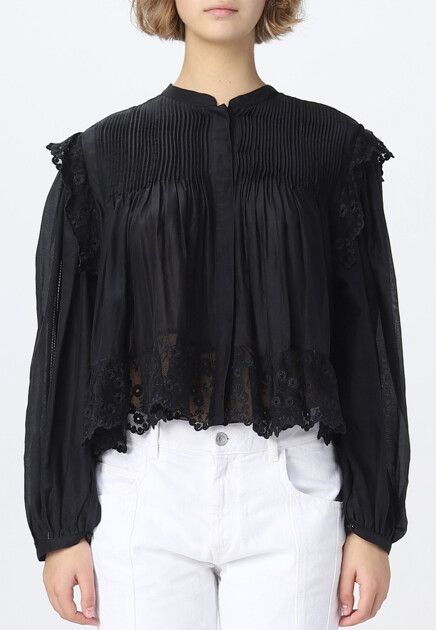 Блуза с кружевом ISABEL MARANT - ФРАНЦИЯ