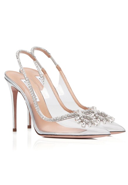 Туфли-слингбэки AQUAZZURA  - ПВХ