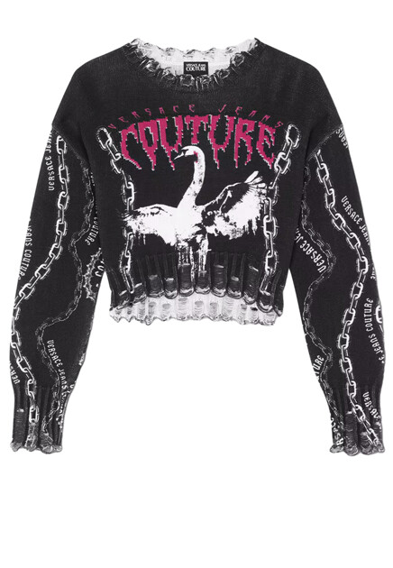 Укороченный джемпер  VERSACE JEANS COUTURE