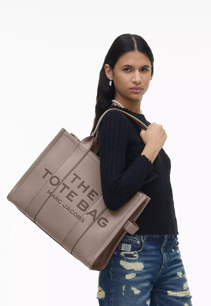 Сумка The Leather Large Tote bag MARC JACOBS - США