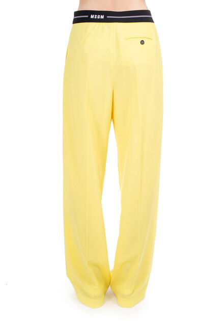 Брюки прямого кроя  MSGM - ИТАЛИЯ