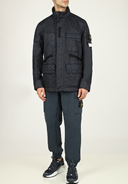 Куртка с высоким воротником STONE ISLAND
