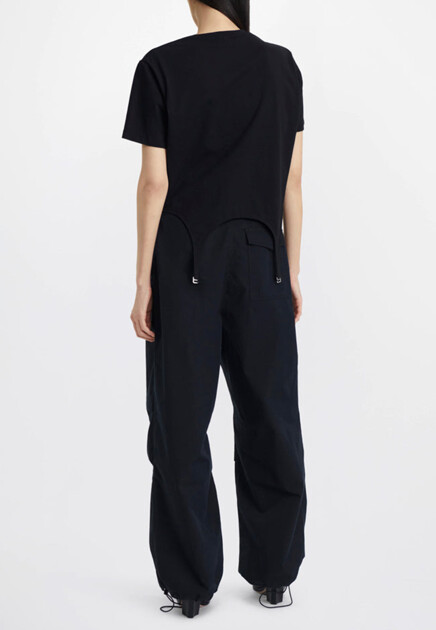 Футболка DION LEE  - Хлопок - цвет черный