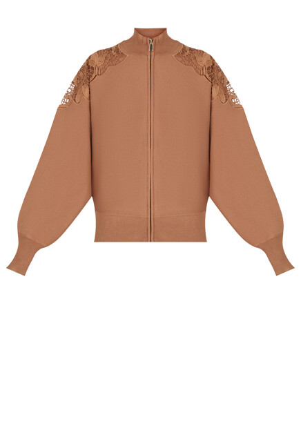 Кардиган с ажурными вставками TWINSET Milano