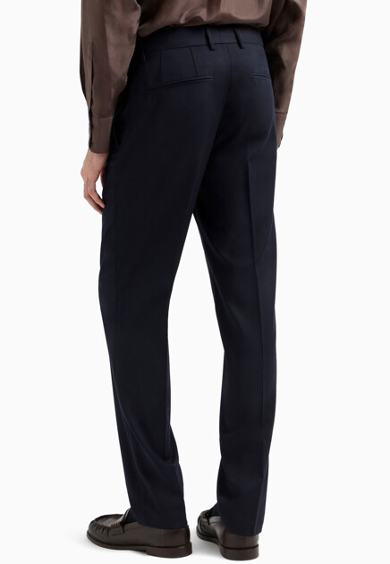 Брюки EMPORIO ARMANI  - Шерсть