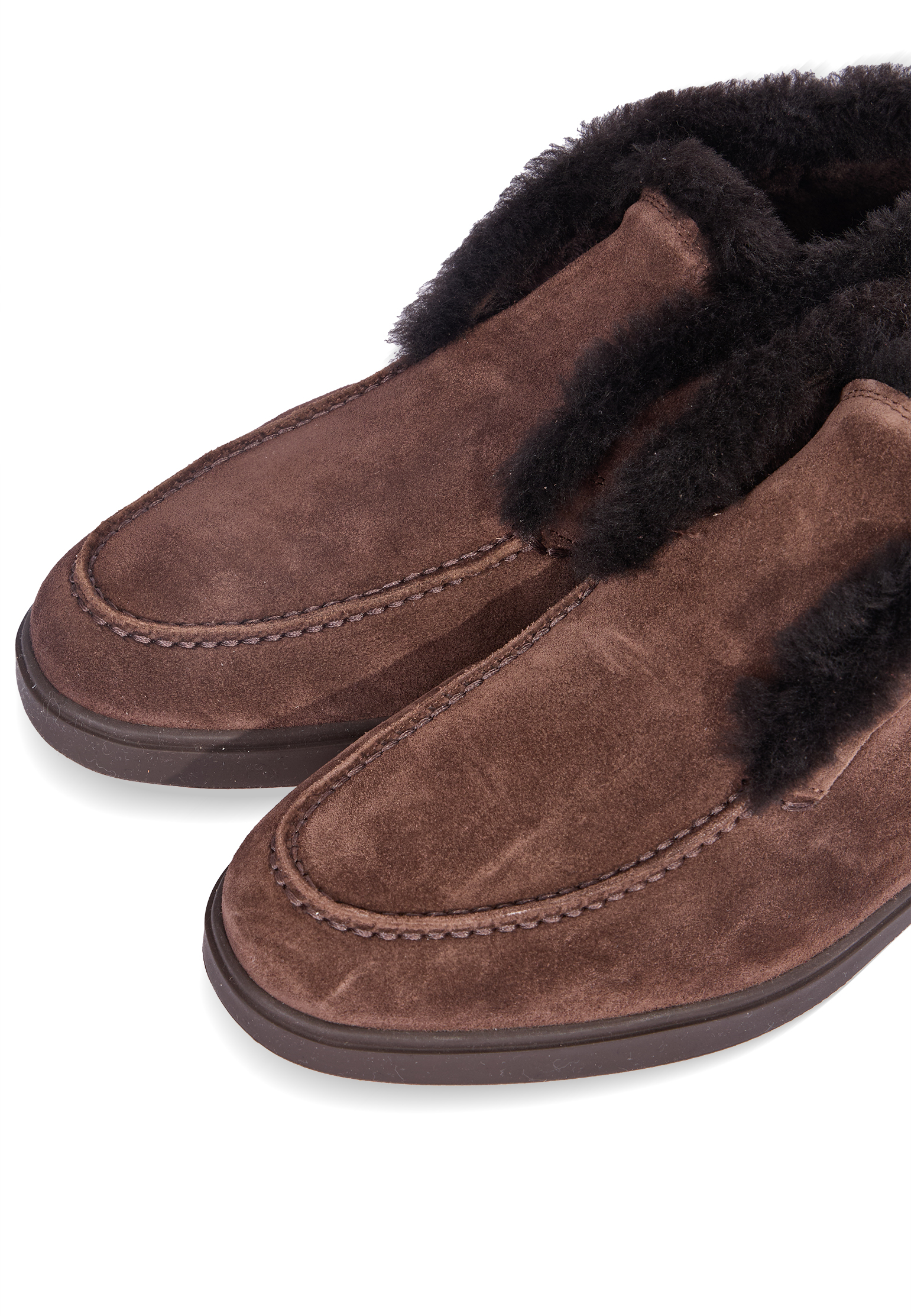 Полуботинки SANTONI  - Замша