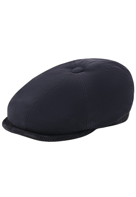 Кепи из хлопка с вельветовыми вставками STETSON