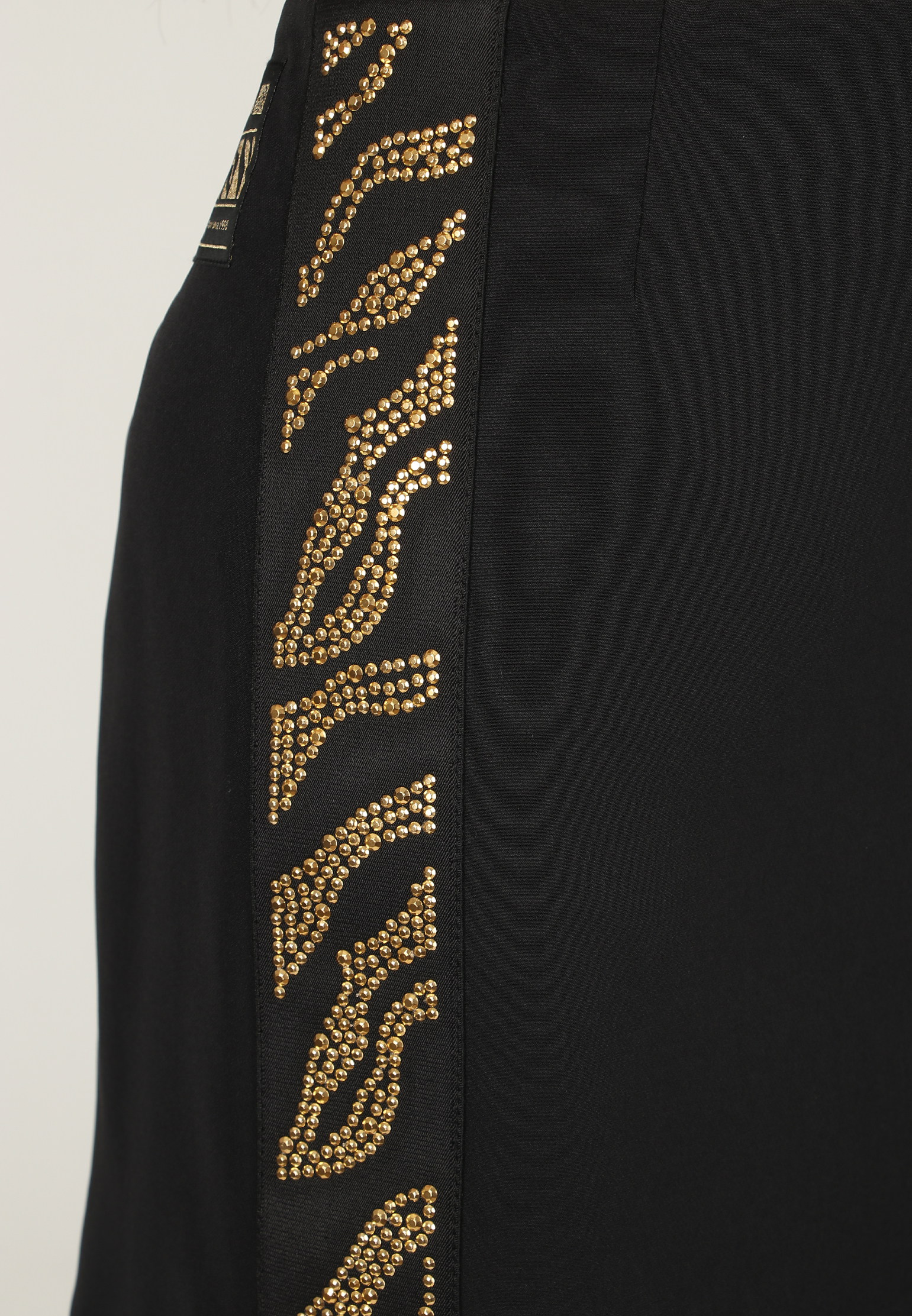 Мини-юбка с декорированными лампасами  JUST CAVALLI