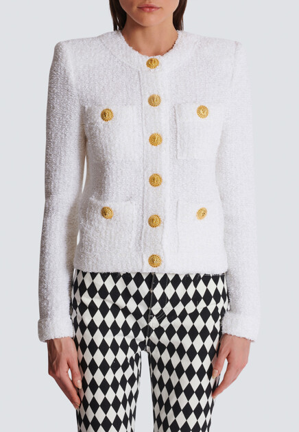 Однобортный жакет BALMAIN