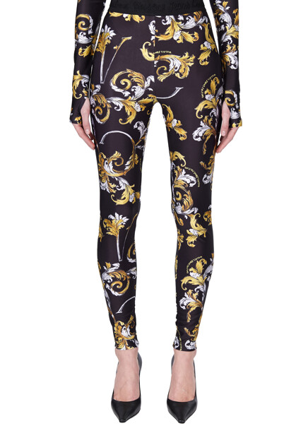 Легинсы VERSACE JEANS COUTURE  - Полиамид - цвет черный