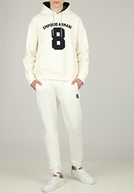 Хлопковый спортивный костюм EMPORIO ARMANI