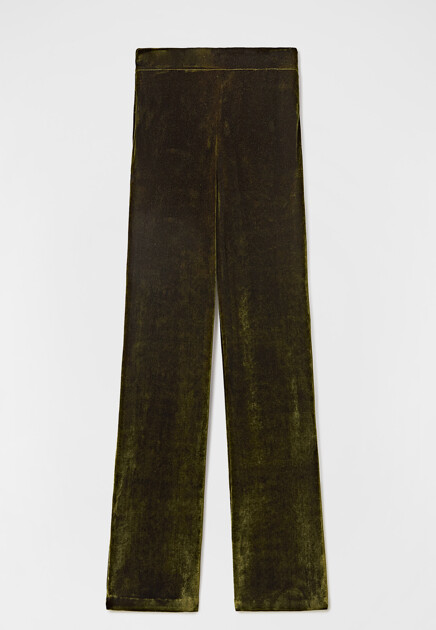 Брюки из бархата  JIL SANDER