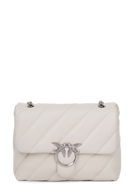 Сумка Big Love Bag Puff из мягкой кожи наппа  PINKO