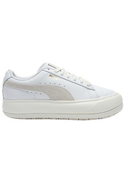 Белые кеды на платформе PUMA