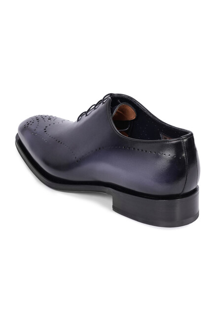 Броги SANTONI  - Кожа - цвет синий