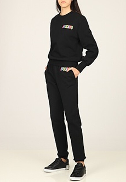 Свитшот из хлопка с логотипом MOSCHINO