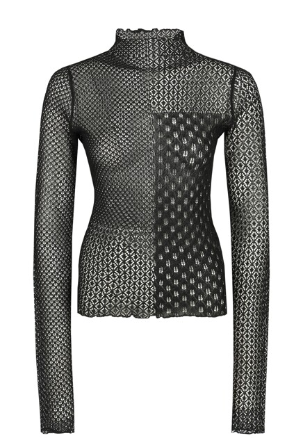 Перфорированная водолазка  VERSACE JEANS COUTURE