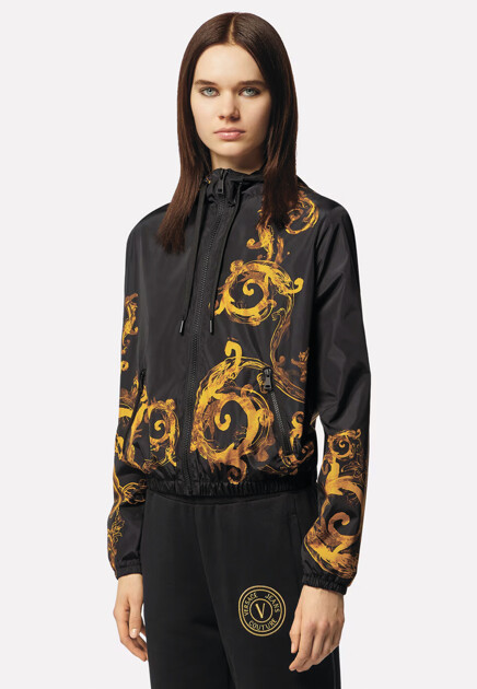Ветровка с крупным логотипом  VERSACE JEANS COUTURE - ИТАЛИЯ