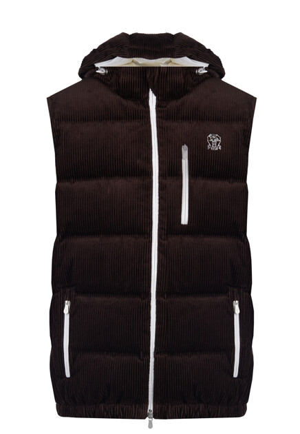 Жилет с гусиным пухом BRUNELLO CUCINELLI