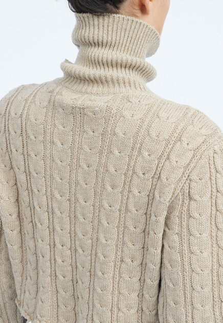 Свитер MM6 Maison Margiela  - Шерсть, Ацетат