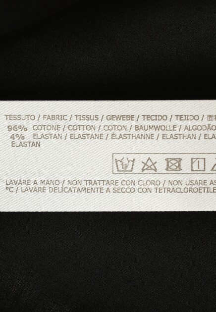 Платье из поплина с оборками на рукавах TWINSET Milano