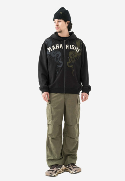 Толстовка с вышивкой Duality Cobras MAHARISHI - ВЕЛИКОБРИТАНИЯ