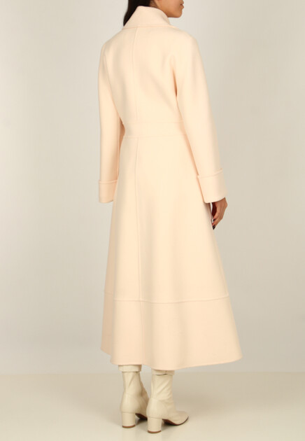 Пальто JIL SANDER  - Шерсть - цвет оранжевый