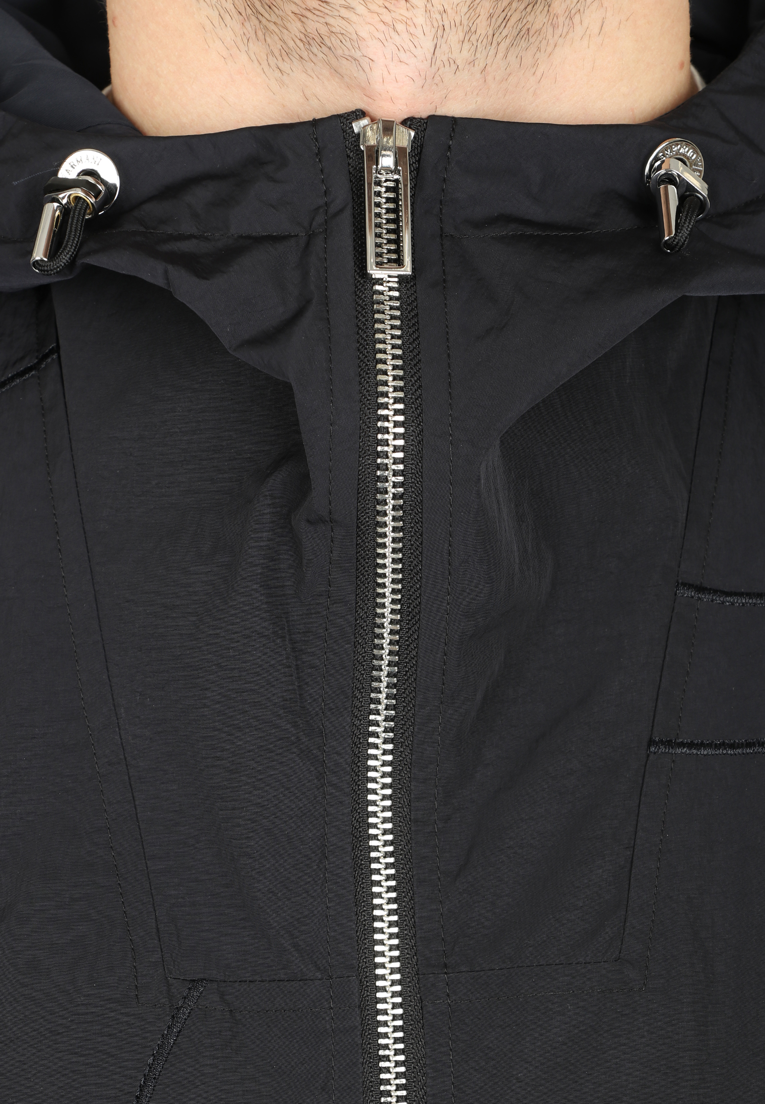 Куртка EMPORIO ARMANI  - Полиамид - цвет синий