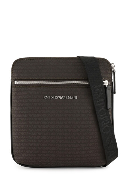 Сумка с фактурным логотипом  EMPORIO ARMANI
