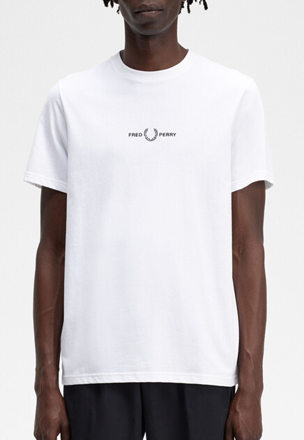 Футболка с логотипом FRED PERRY