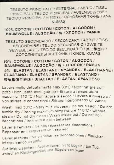 Свитшот с логотипом VERSACE JEANS COUTURE