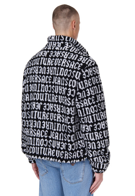 Куртка VERSACE JEANS COUTURE  - Полиэстер, Акрил - цвет черный