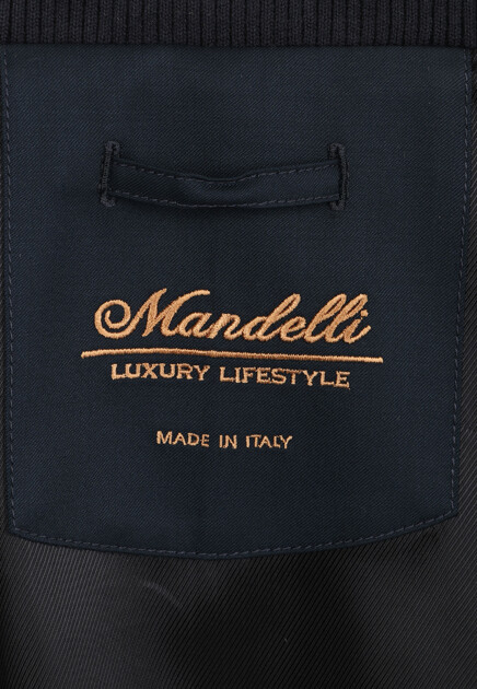 Плащ MANDELLI  - Шерсть - цвет синий