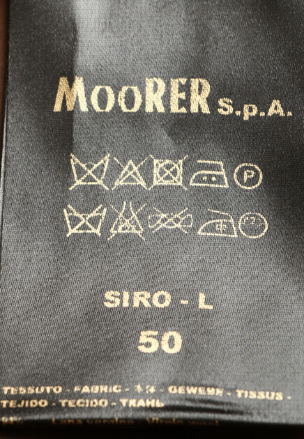 Пуховик с меховым воротником  MOORER - ИТАЛИЯ