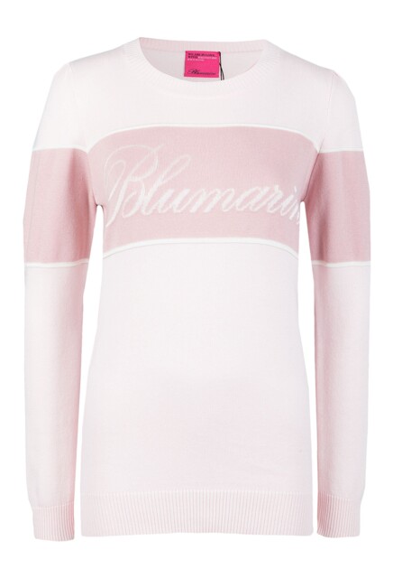 Розовый джемпер BLUMARINE