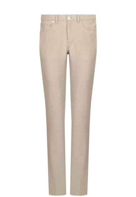 Джинсовые брюки прямого кроя BRIONI