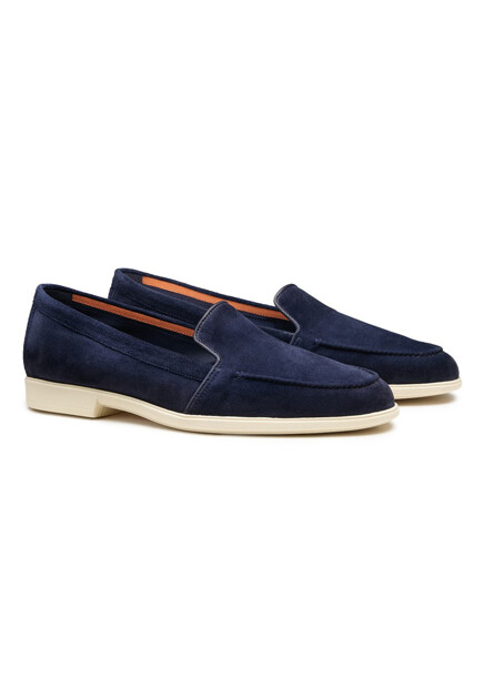 Лоферы SANTONI  - Замша