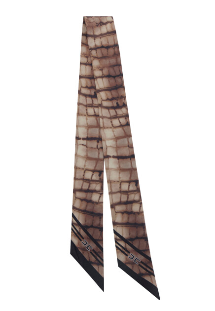 Коричневый платок ELISABETTA FRANCHI