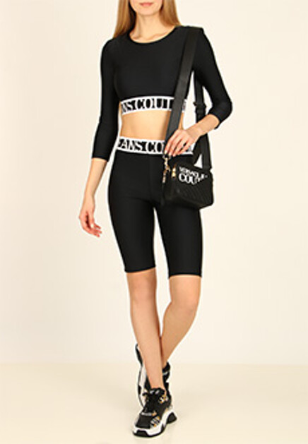 Велосипедки с логотипом VERSACE JEANS COUTURE