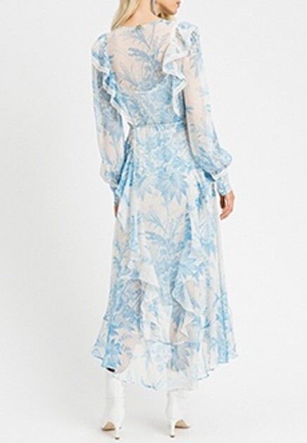 Платье с рюшами TWINSET Milano