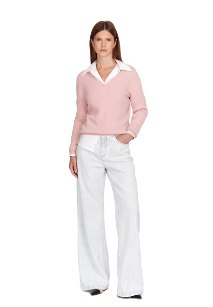 Широкие джинсы EMPORIO ARMANI
