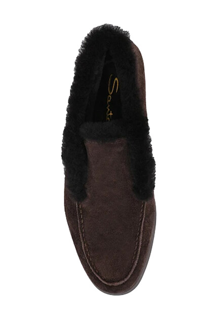 Полуботинки SANTONI  - Замша