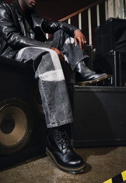 Черные ботинки 1460 Dr. MARTENS - ВЕЛИКОБРИТАНИЯ