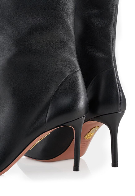 Полусапоги AQUAZZURA  - Замша